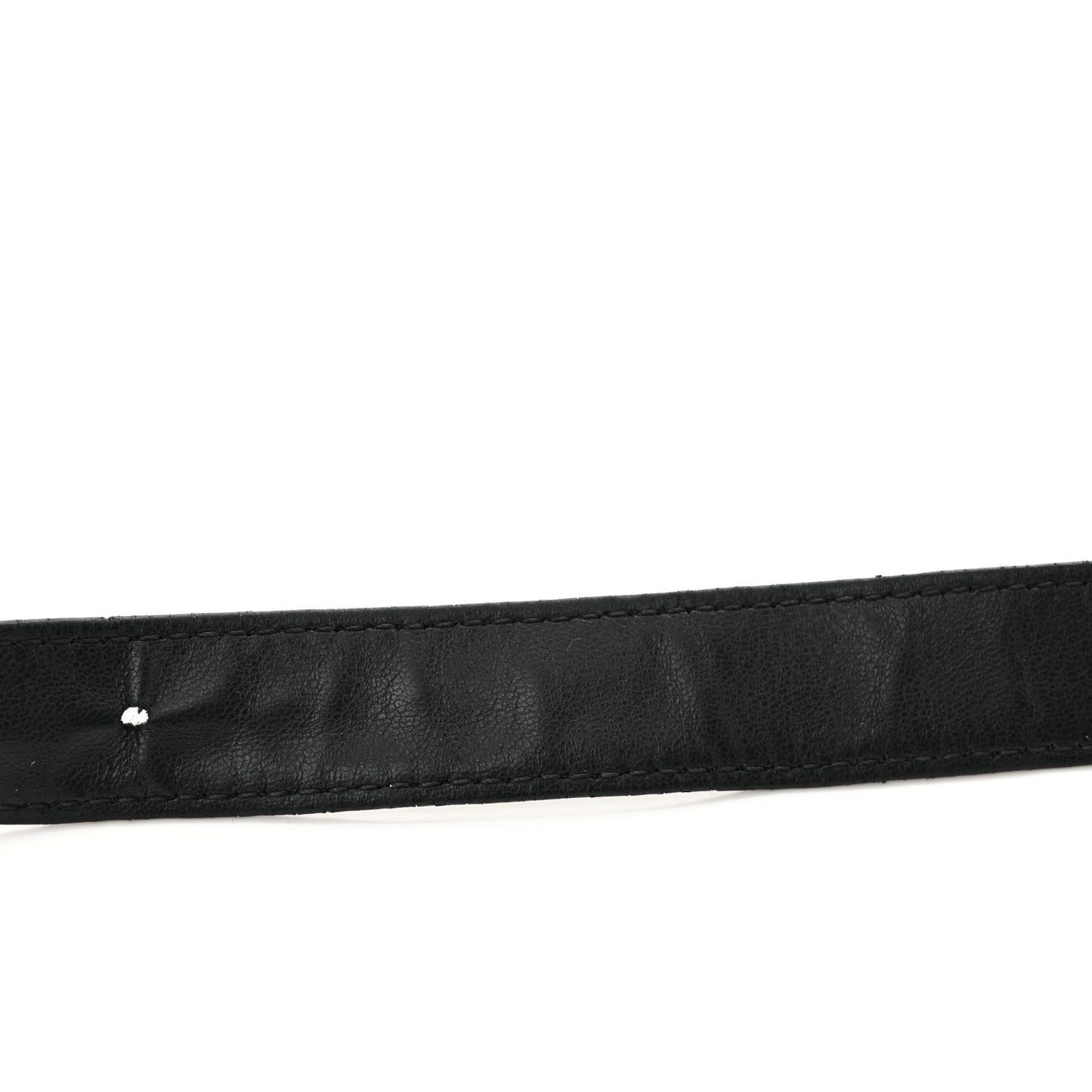 Wool Lambskin Quilted Paris Hamburg Charms Waist Bag Dark Navy