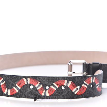 Gucci GG Supreme Monogram 35mm Belt 105 42 Black Multicolor 6 of 6