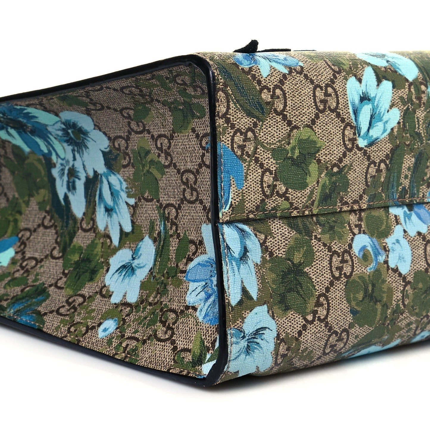 GG Supreme Monogram Blooms Embroidered Medium XL Tote