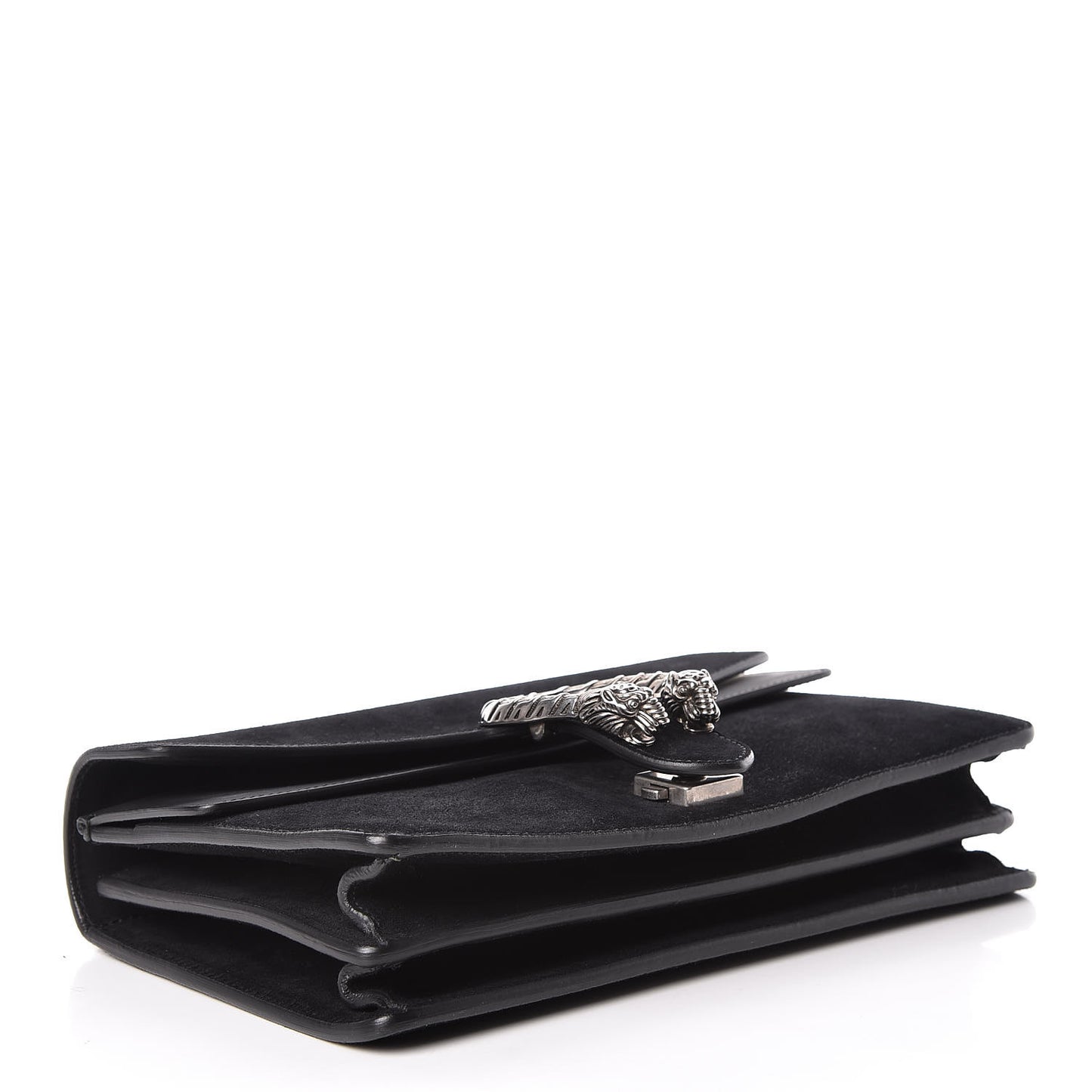 Suede Small Dionysus Shoulder Bag Black