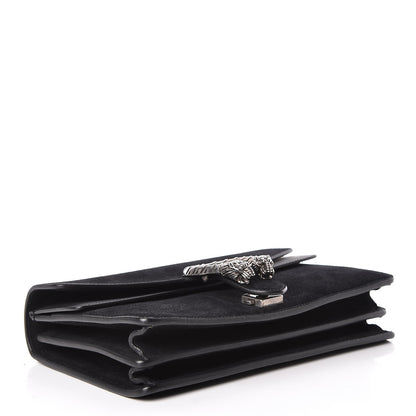Gucci Suede Small Dionysus Shoulder Bag Black 4 of 11