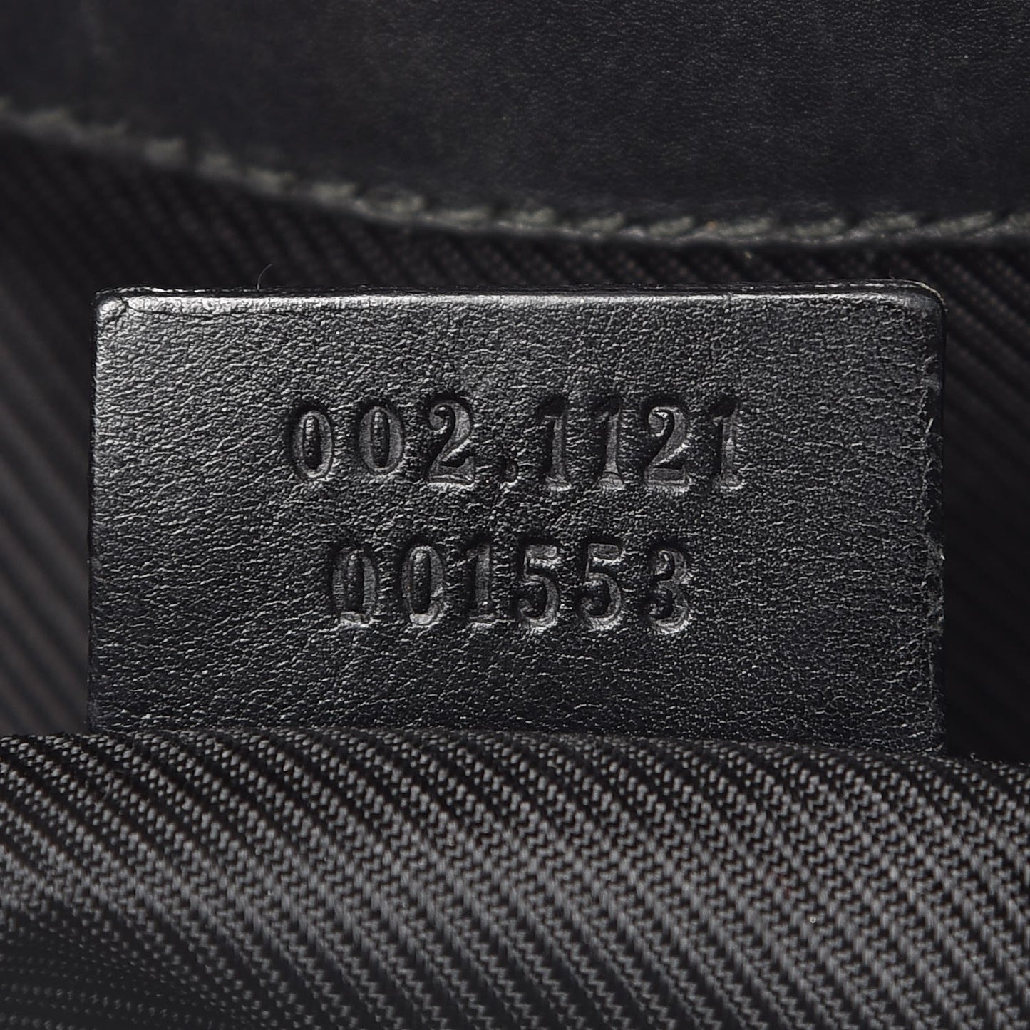 GG Plus Monogram Vertical Tote Black