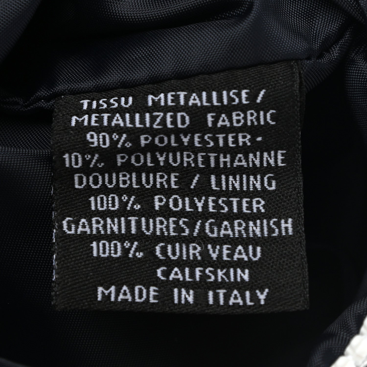 Chanel Reversible Chanel Airlines Tote Silver Navy 8 of 19