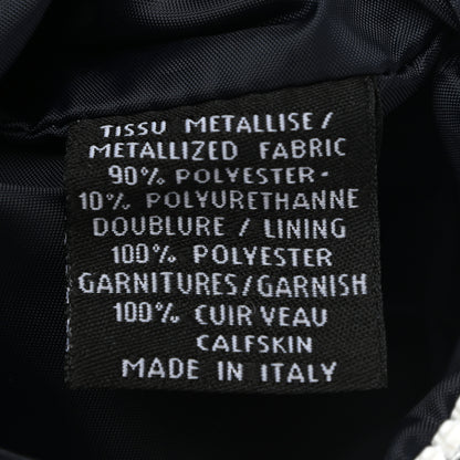 Chanel Reversible Chanel Airlines Tote Silver Navy 8 of 19