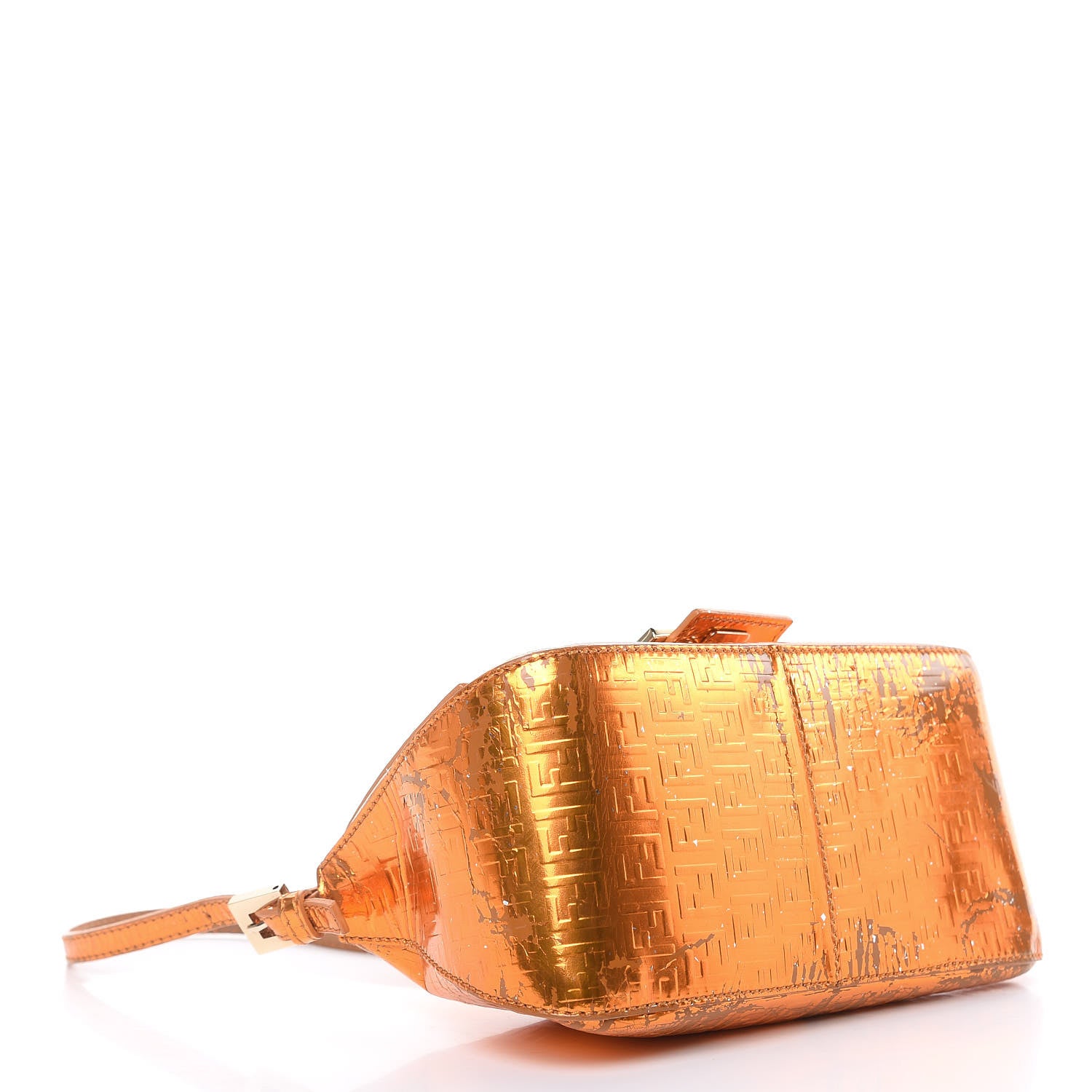 Fendi Vitello Mirror FF Embossed Mini Mama Baguette 4 of 17