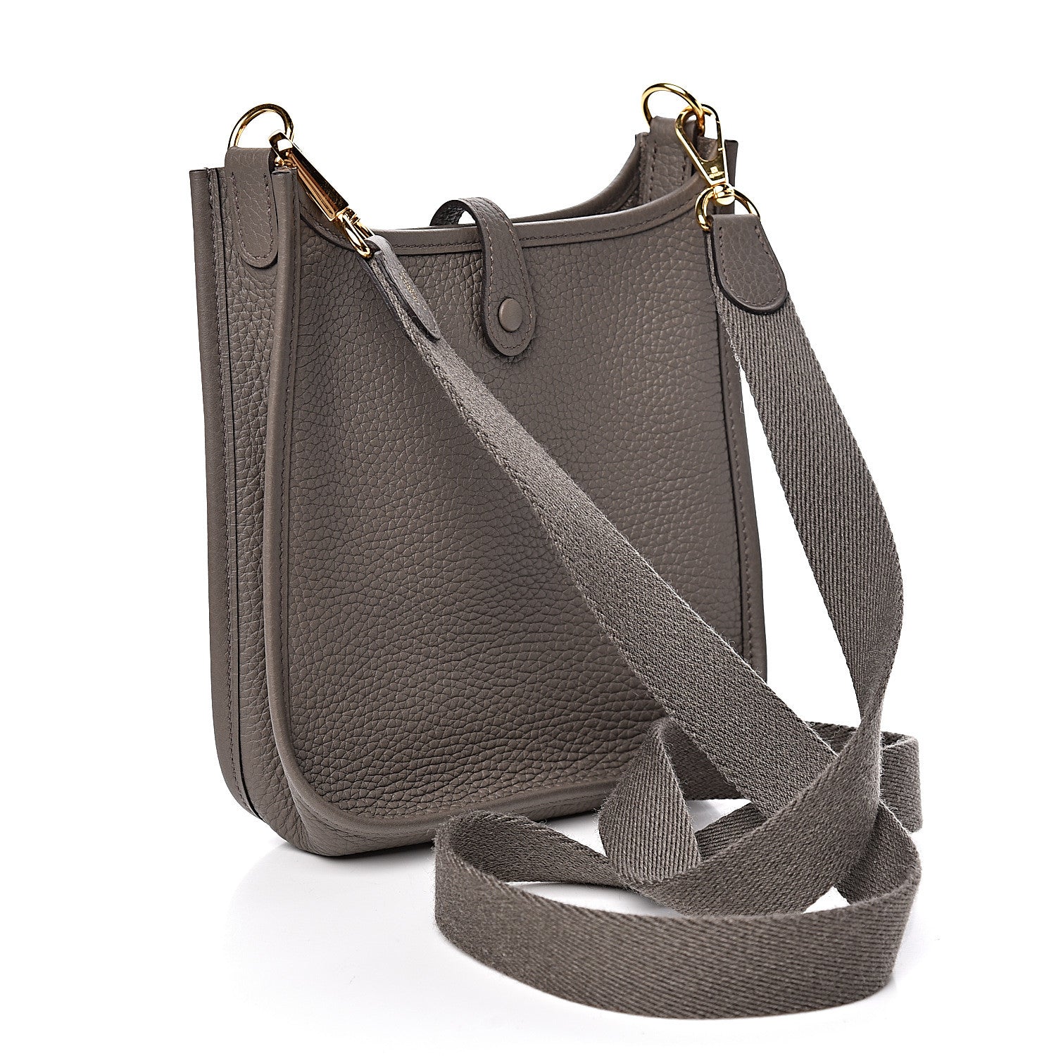 Hermes Taurillon Clemence Evelyne TPM Etain 3 of 8