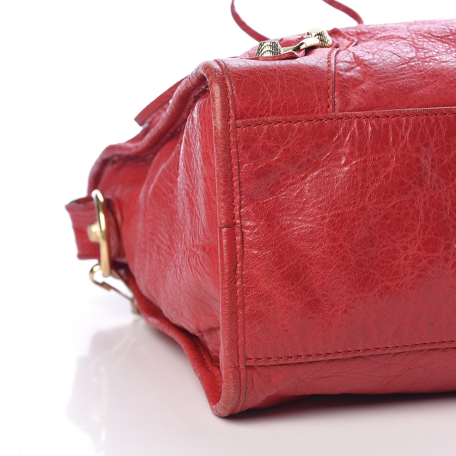 Balenciaga Agneau Giant 12 Gold Hardware City Rouge Cardinal 9 of 12