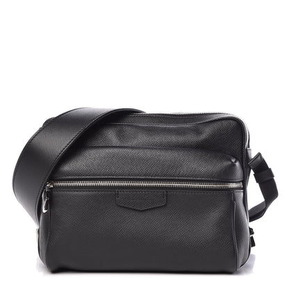 Louis Vuitton Taiga Outdoor Messenger PM Black 1 of 8