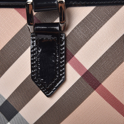 Burberry Supernova Check Regent Tote Black 14 of 18