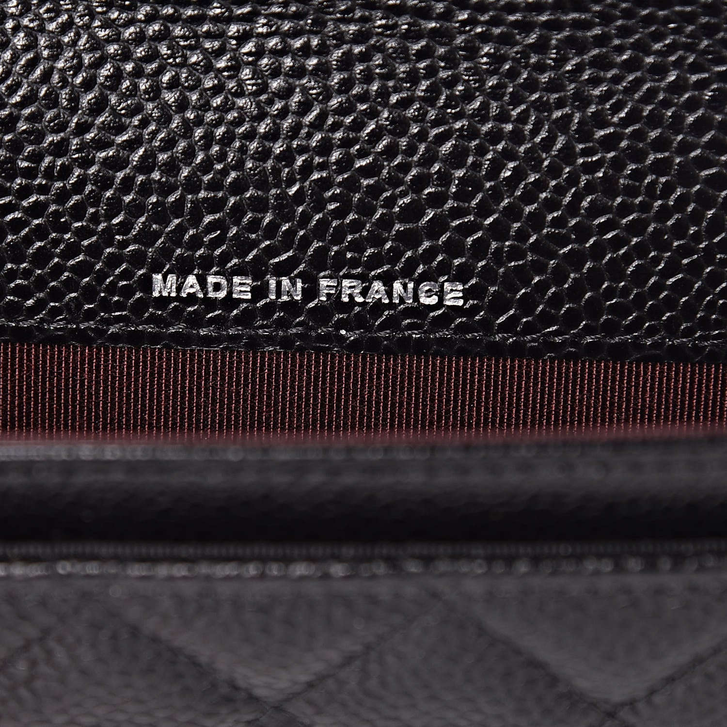 Chanel Caviar Quilted Flap Card Holder Wallet Black 7 of 11