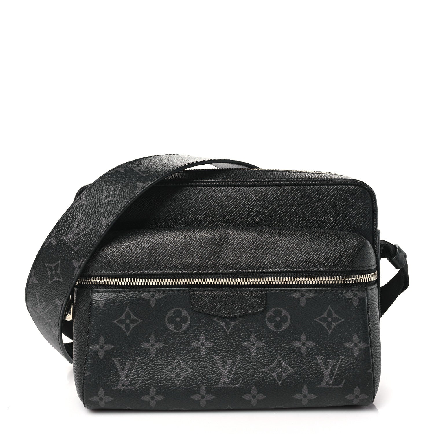 Louis Vuitton Taiga Monogram Eclipse Outdoor Messenger Black 1 of 10
