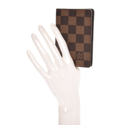 Louis Vuitton Damier Ebene Pocket Organizer NM 2 of 8