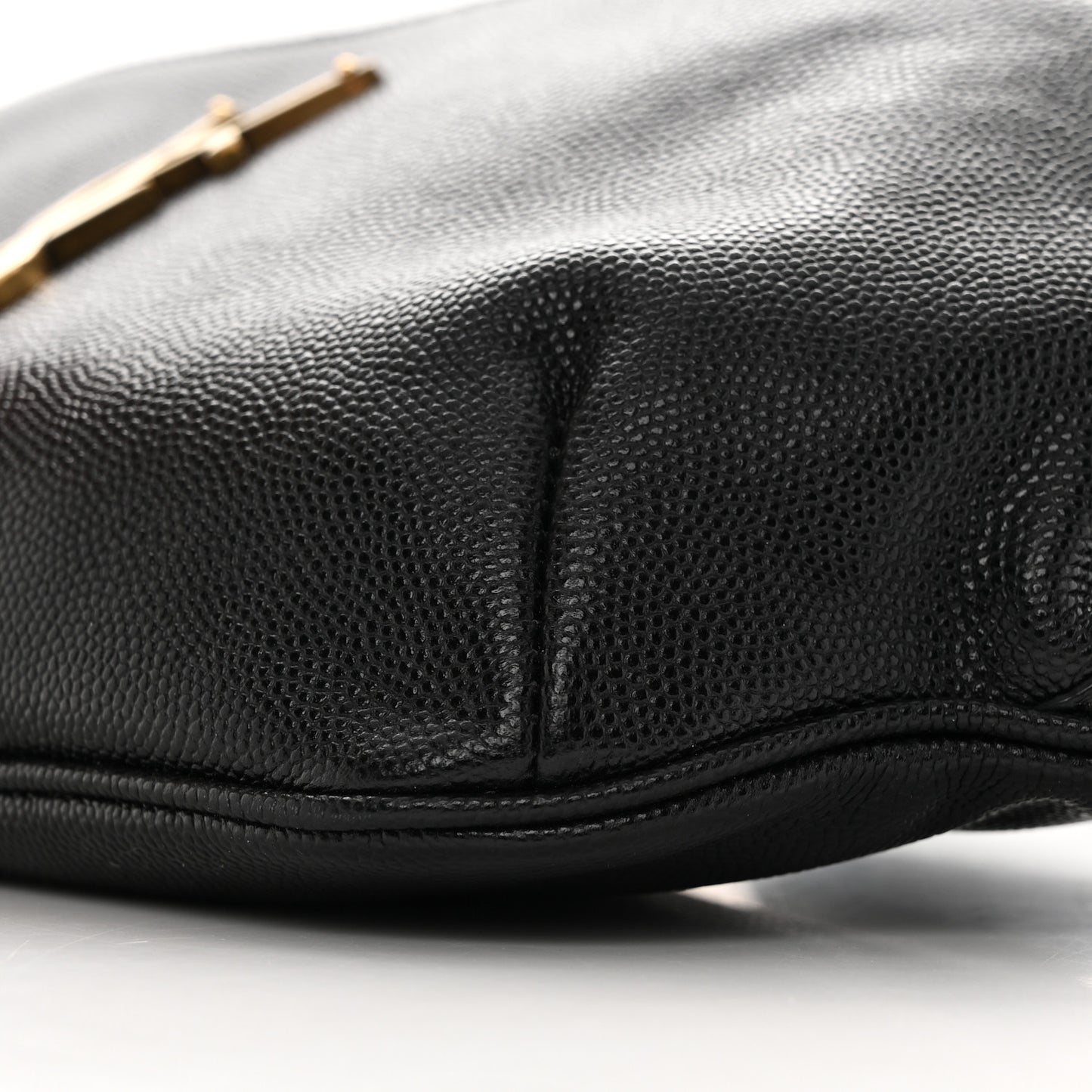 Grain De Poudre Monogram Belt Bag Black