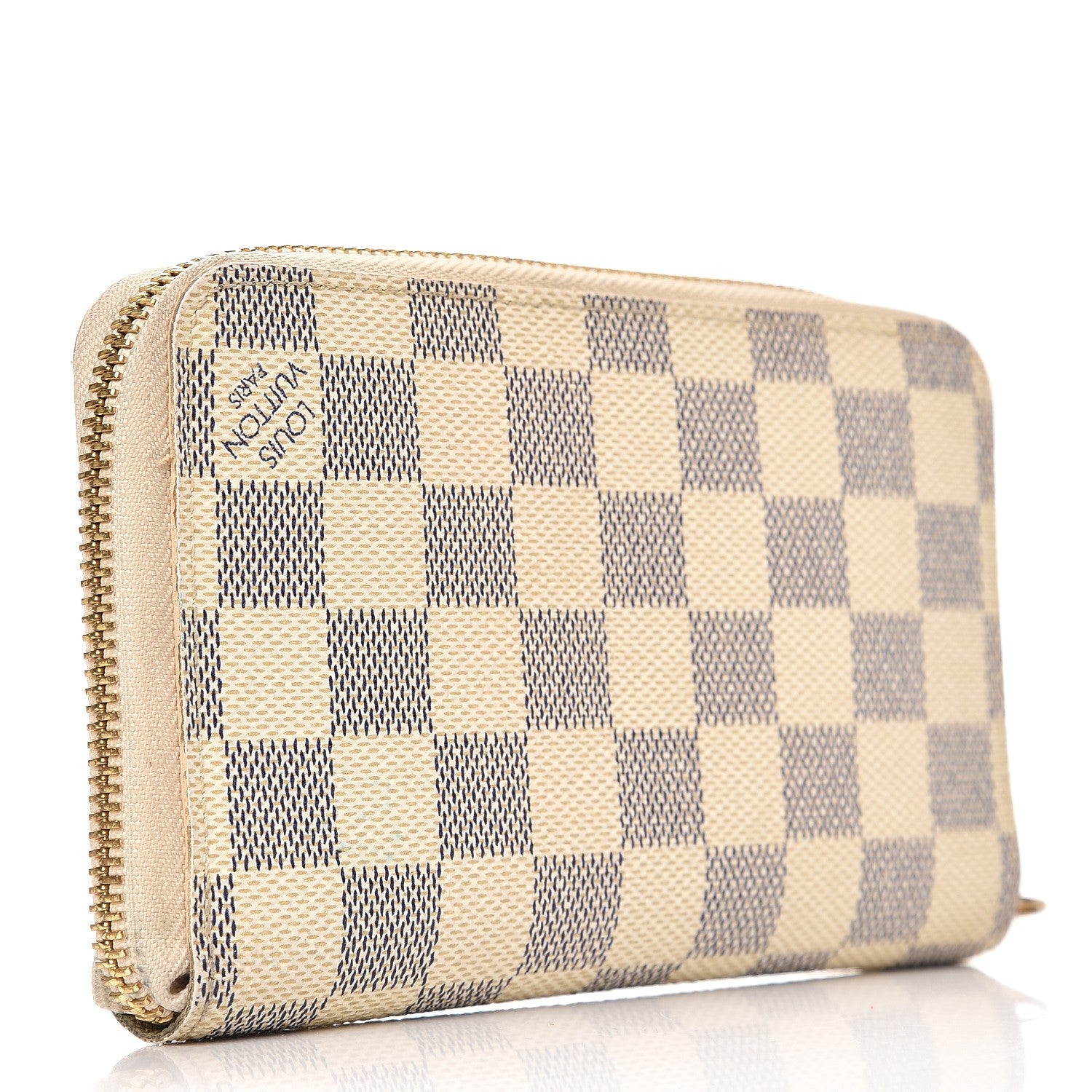 Louis Vuitton Damier Azur Compact Zippy Wallet 3 of 10