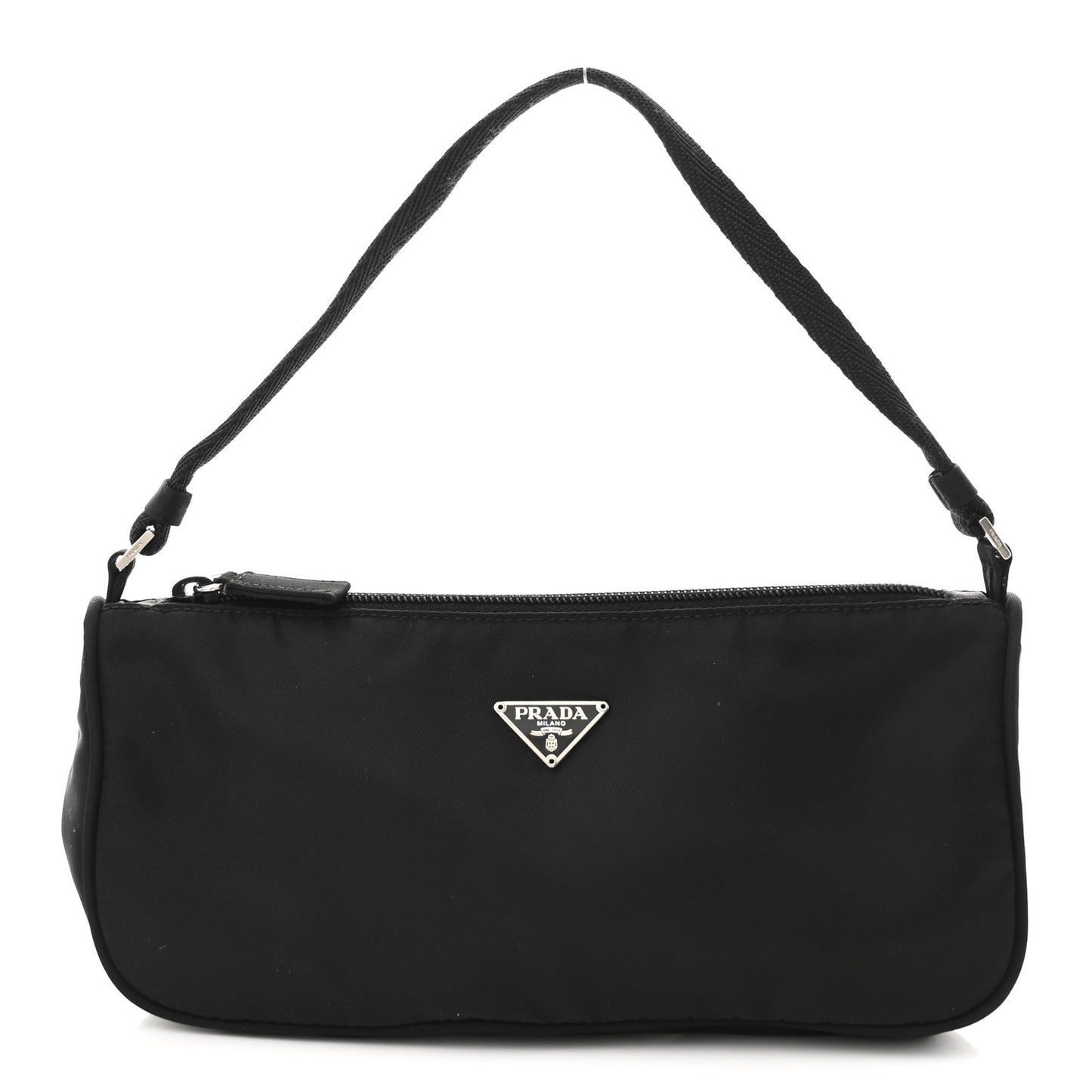 Tessuto Nylon Sport Pochette Black
