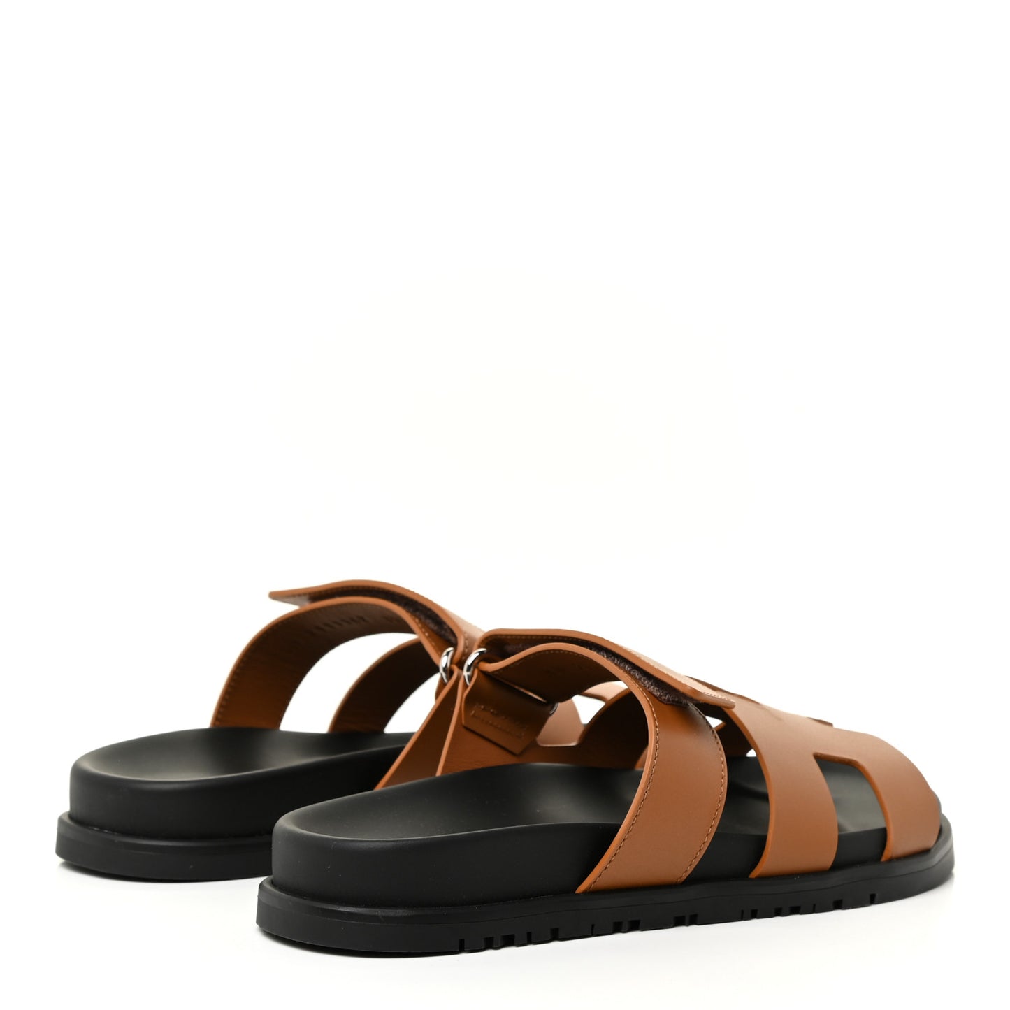 Calfskin Womens Chypre Sandals 37.5 Gold