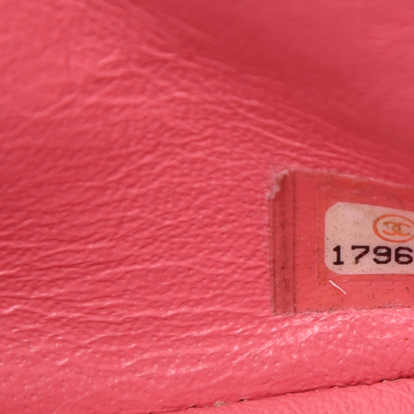 Patent Quilted Mini Square Flap Pink