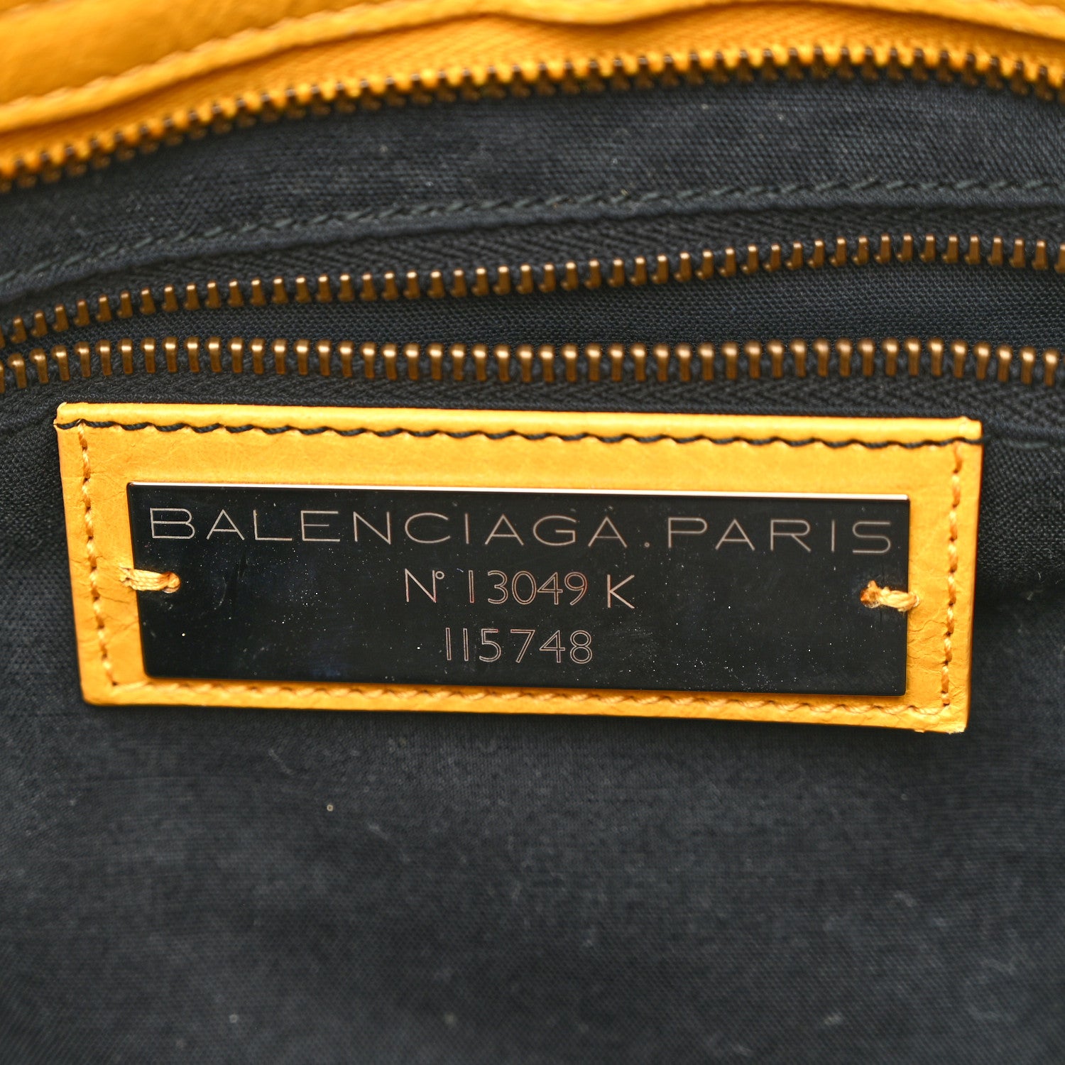 Balenciaga Agneau Classic Hardware City Mangue 7 of 14