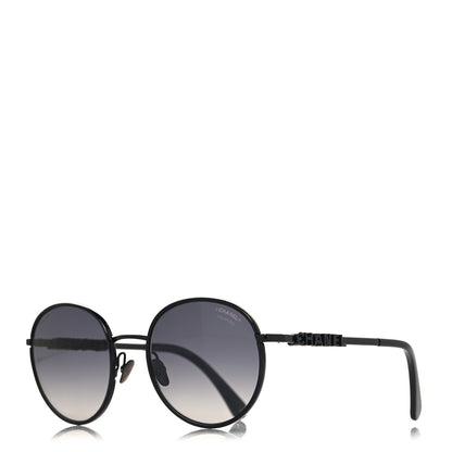 Chanel Metal Pantos Sunglasses 4282 Black 1 of 7