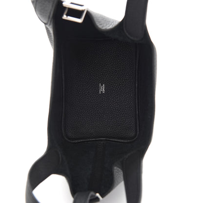 Hermes Taurillon Clemence Picotin Lock 18 PM Black 5 of 8