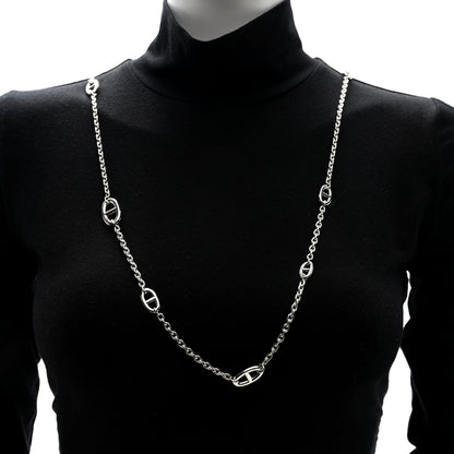Hermes Sterling Silver Farandole Necklace 120 3 of 9