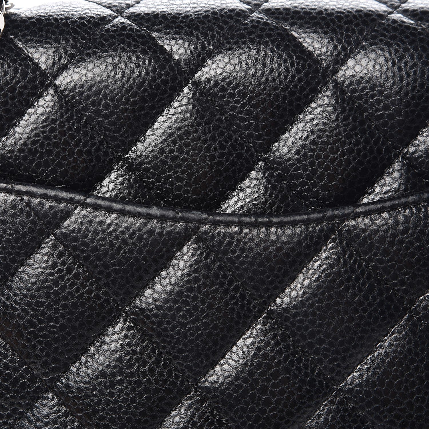 Chanel Caviar Quilted Mini Square Flap Black 9 of 9