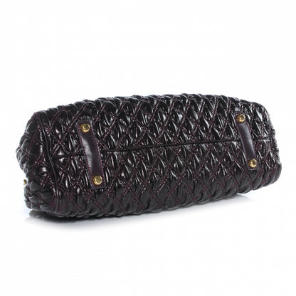 Marc Jacobs Elastic Quilted Stam Plum 4 of 7