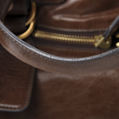 Chloe Calfskin Bay Tote Brown 14 of 16