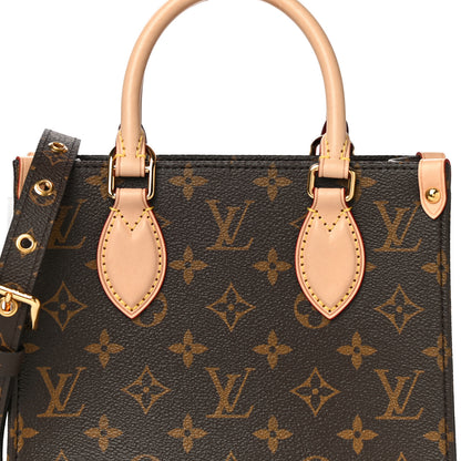 Louis Vuitton Monogram Sac Plat BB 7 of 11