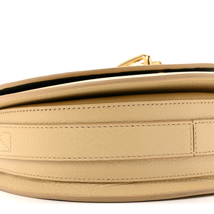 Burberry Calfskin Small Rocking Horse Crossbody Sand 8 of 9