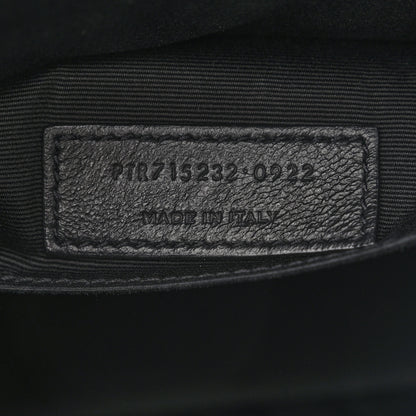 Saint Laurent Calfskin Matelasse Monogram Lou Camera Bag Black 7 of 11