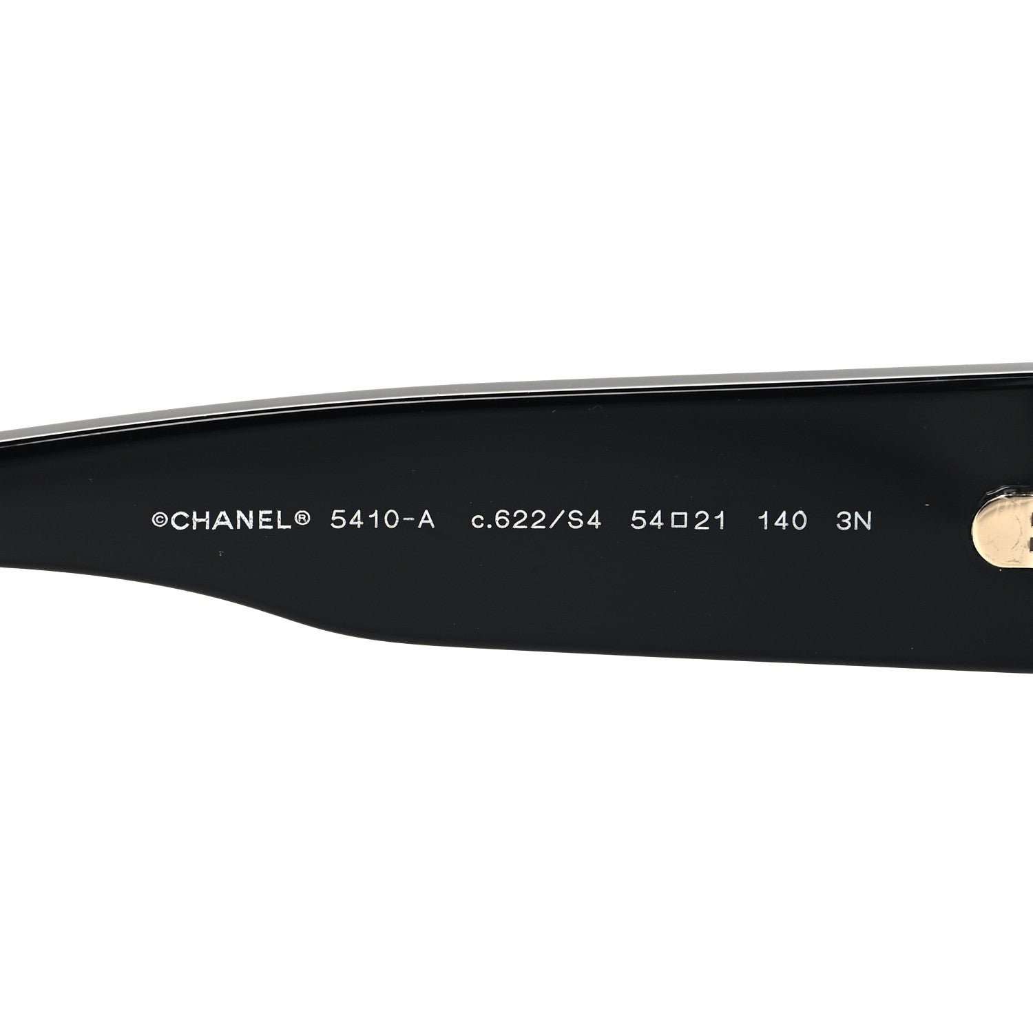 Chanel Acetate Round Sunglasses 5410-A Black 5 of 7