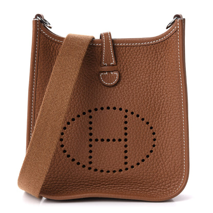 Hermes Taurillon Clemence Evelyne TPM Gold 1 of 10