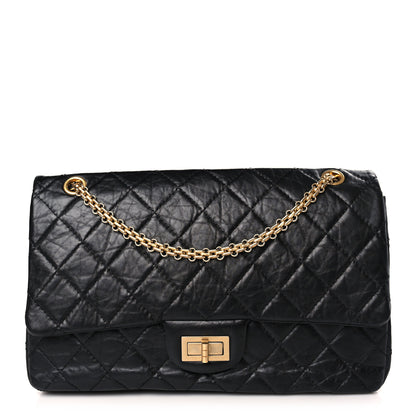 Chanel Aged Calfskin Quilted 2.55 Reissue 227 Flap Black 1 of 9
