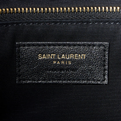 Saint Laurent Suede Monogram Medium Niki Chain Satchel Green 7 of 11