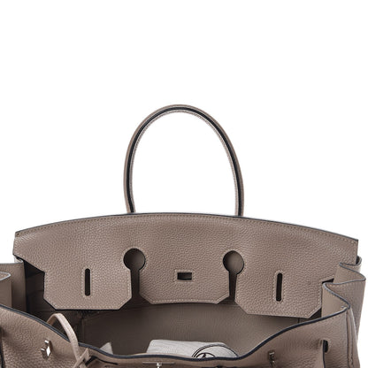 Hermes Togo Birkin 35 Gris Tourterelle 24 of 42