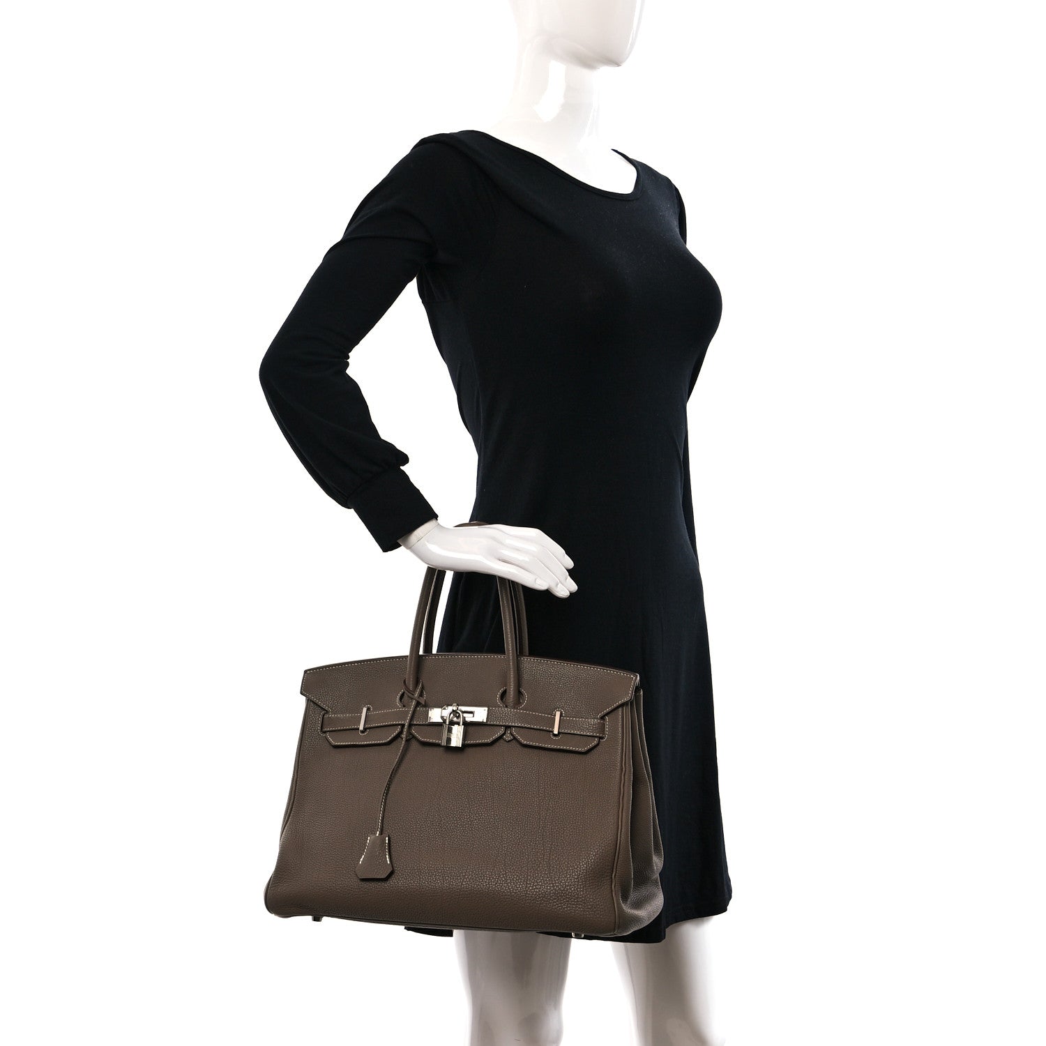 Hermes Togo Birkin 35 Etoupe 2 of 13