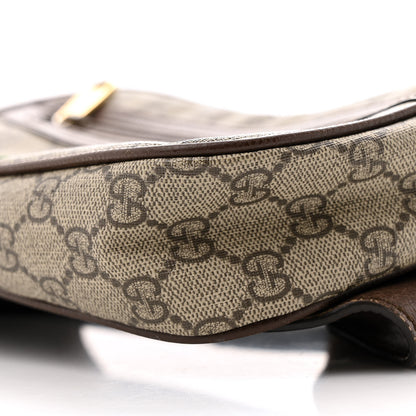 Gucci Soft GG Supreme Monogram Medium Ophidia Belt Bag Dark Brown 10 of 13
