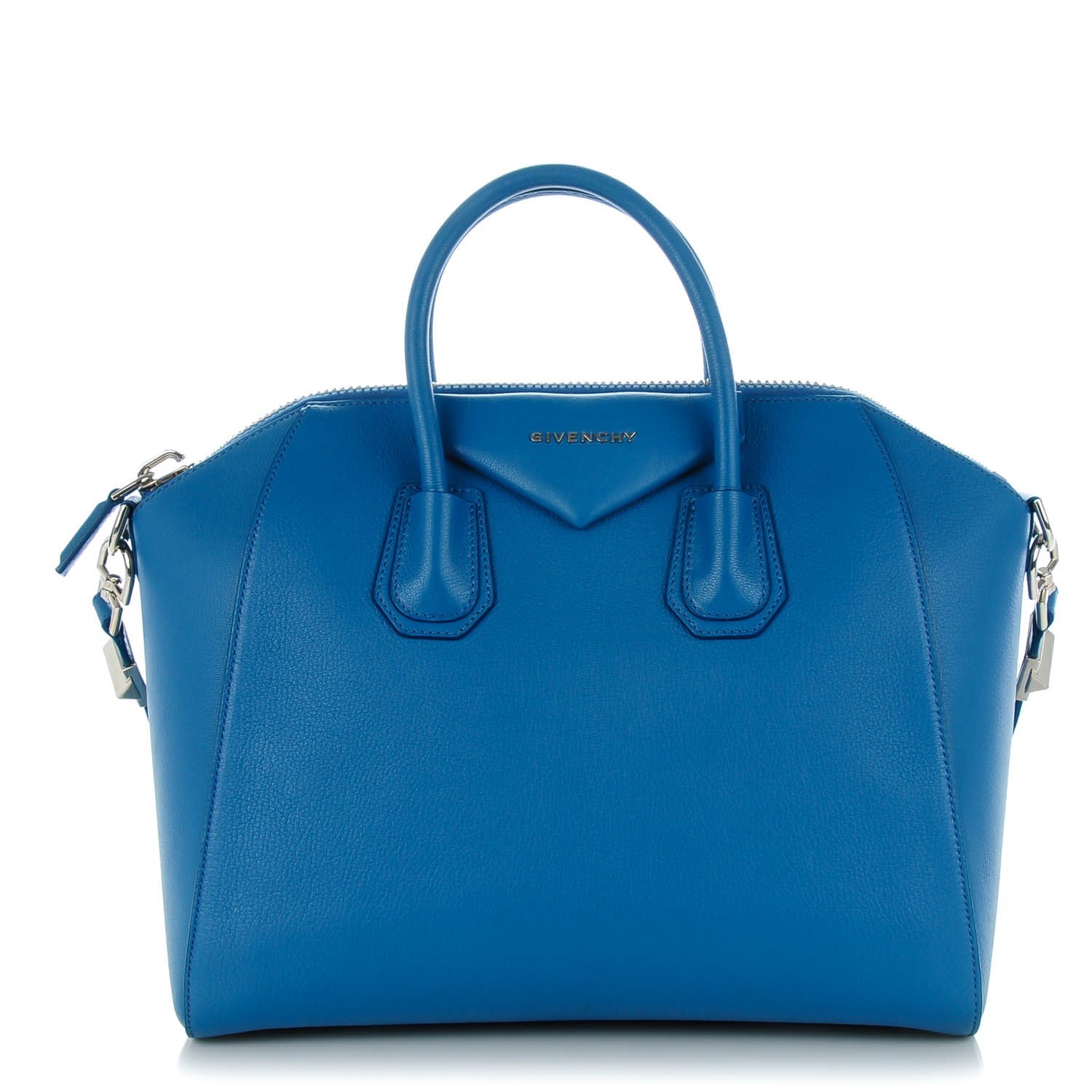 Givenchy Sugar Goatskin Medium Antigona Mineral Blue 1 of 7