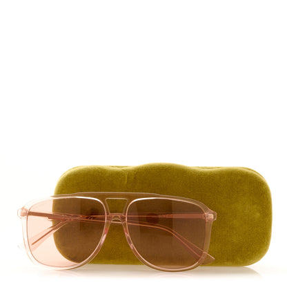 Gucci Aviator Sunglasses GG0262SA Light Pink 9 of 9
