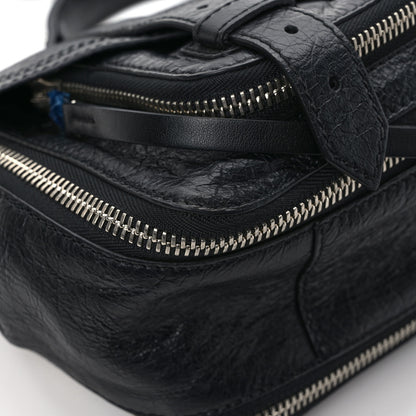 Proenza Schouler Crinkled Calfskin Tiny PS1 Satchel Black 10 of 11