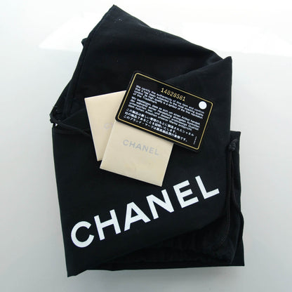 Chanel Glazed Calfskin Large On The Road Tote Black 10 of 10