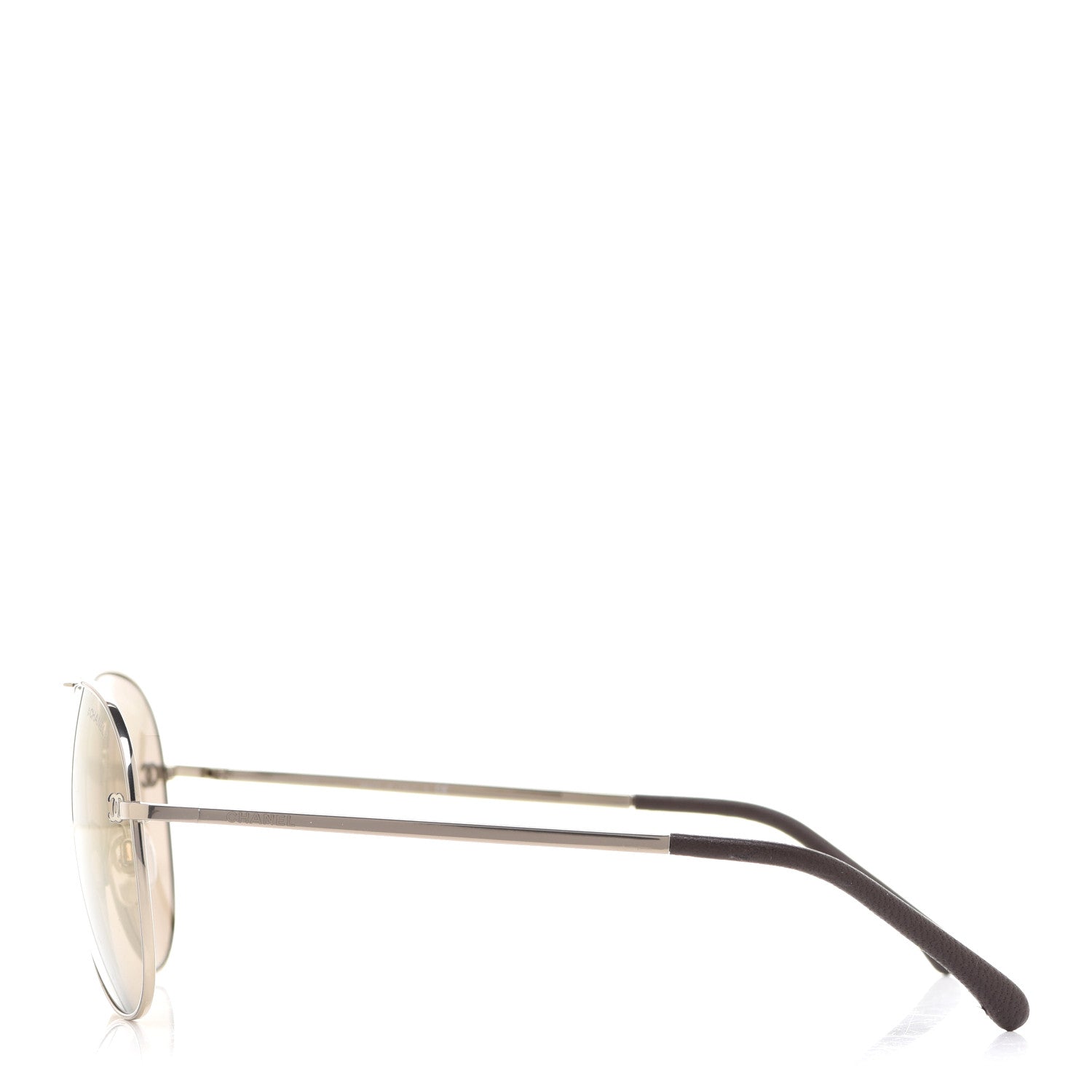 Chanel Metal Aviator CC Sunglasses 4189-T-Q Gold 6 of 21