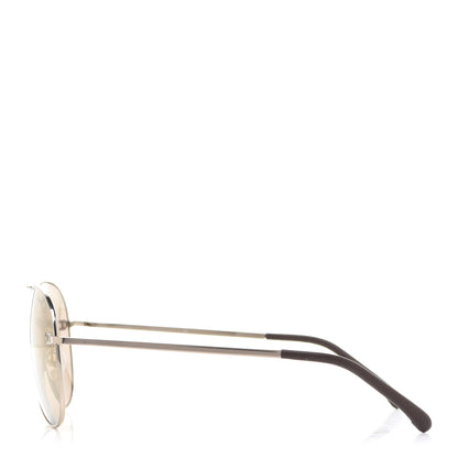 Chanel Metal Aviator CC Sunglasses 4189-T-Q Gold 6 of 21