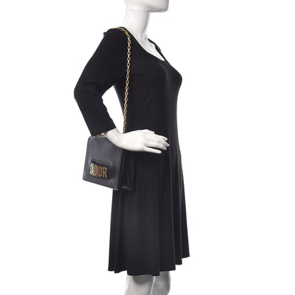 Christian Dior Calfskin J'Adior Chain Flap Bag Black 2 of 9