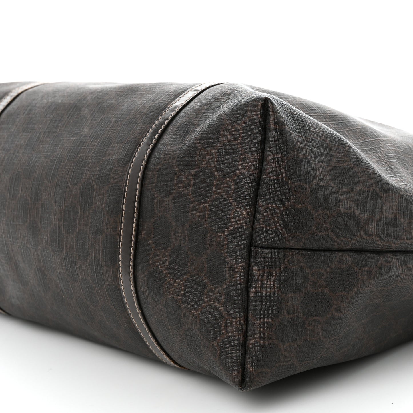 GG Plus Monogram Large Joy Tote Dark Brown