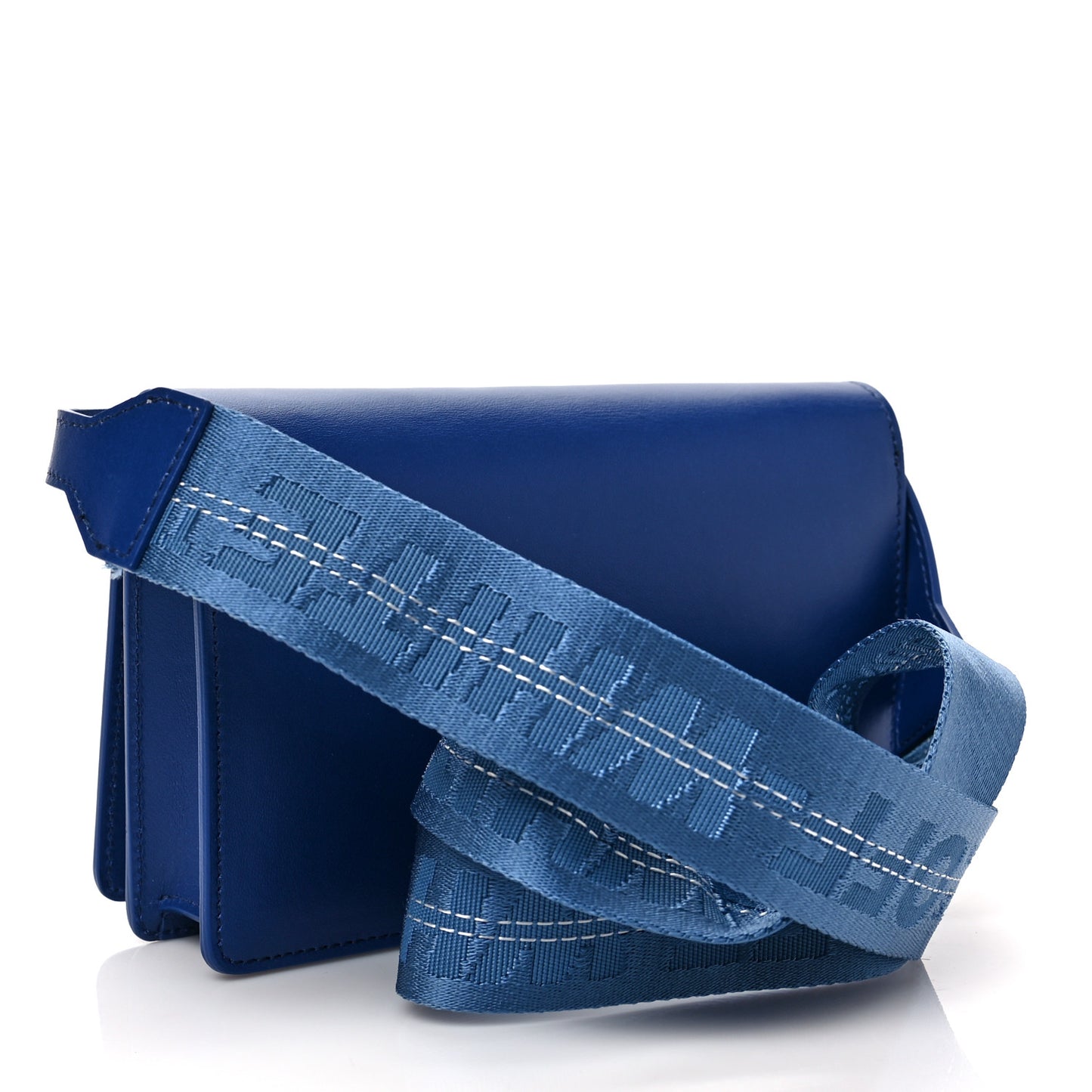 Calfskin Jitney 0.5 Crossbody Bag Blue