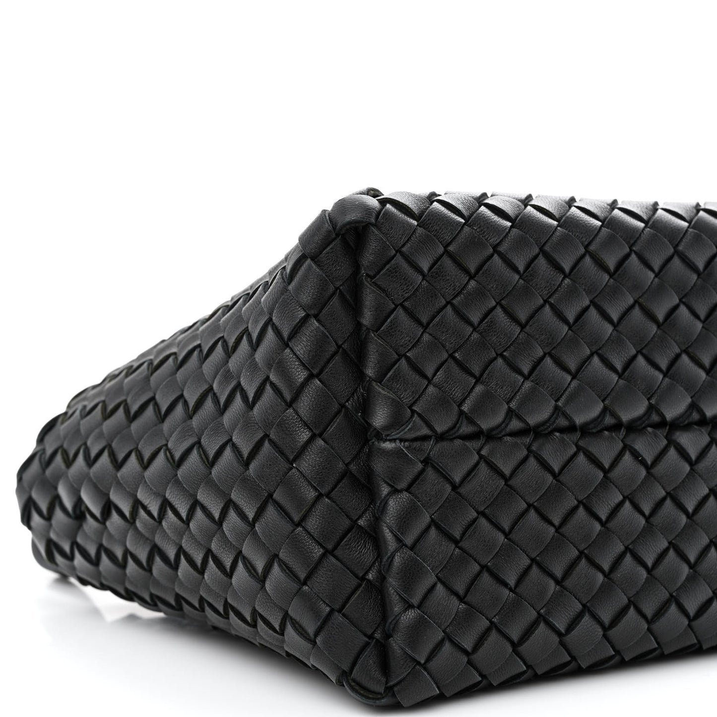 Nappa Intrecciato Mini Cabat Black
