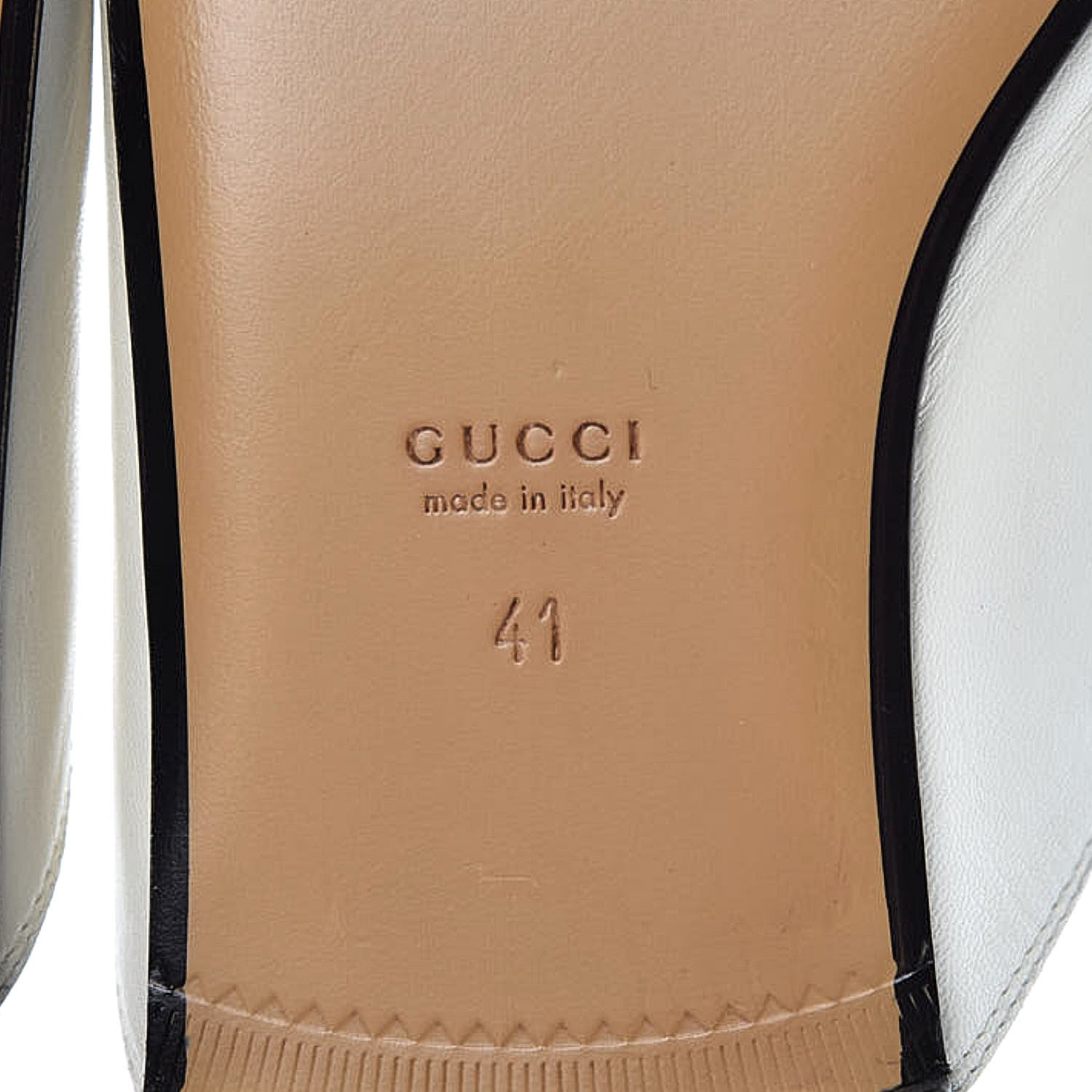 Gucci Malaga Kid Womens Princetown Slippers 41 Mystic White 9 of 11