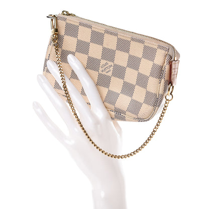 Louis Vuitton Damier Azur Mini Pochette Accessories 2 of 14